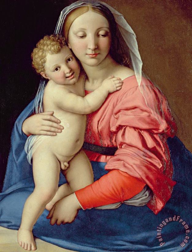Madonna And Child painting - Lorenzo di Credi Madonna And Child Art Print