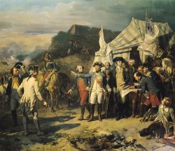 Louis Charles Auguste?Couder - Siege of Yorktown painting