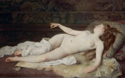 Louis Joseph Raphael Collin - Sleep painting