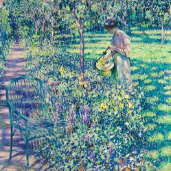 Louis Ritman An Improvised Flower Basket