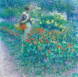 Louis Ritman In The Garden