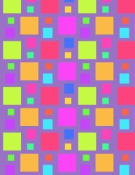 Louisa Knight Multicoloured Squares