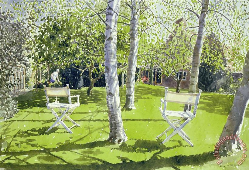 Lucy Willis Silver Birches Art Painting