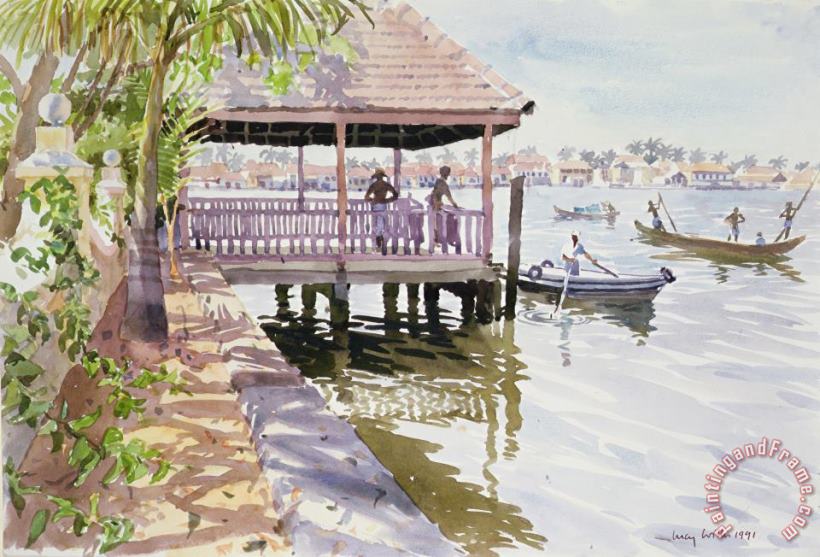 Lucy Willis The Jetty Cochin Art Painting