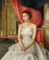 Lydia de Burgh Queen Elizabeth II