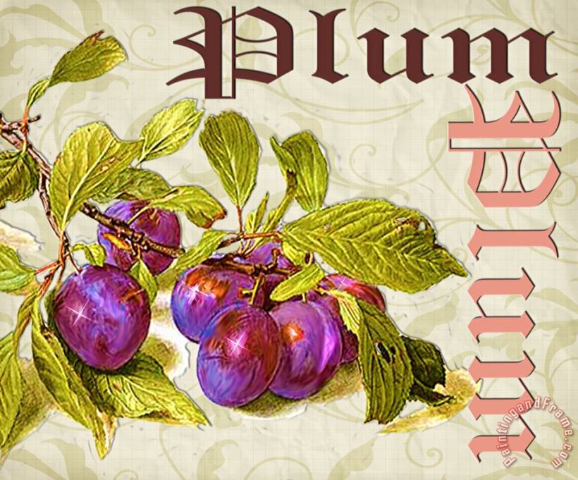 Lynell Withers Plum Art Painting