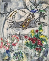 Marc Chagall Autour De Vence, 1957