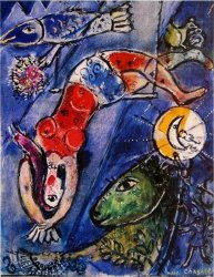 Marc Chagall Blue Circus