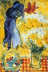 Marc Chagall Les Amoureux