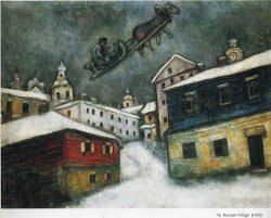 Marc Chagall Russian Village 1929