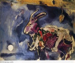 Marc Chagall The Dream The Rabbit 1927