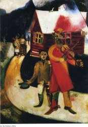 Marc Chagall The Fiddler 1914