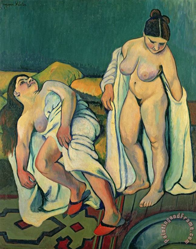 After the Bath painting - Marie Clementine Valadon After the Bath Art Print
