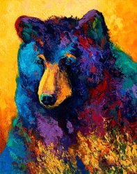 Marion Rose Bear Pause - Black Bear