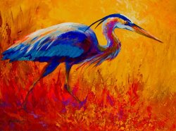 Marion Rose Blue Heron
