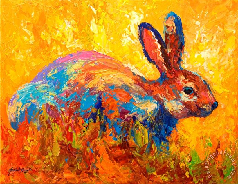 Marion Rose Forest Rabbit II Art Print