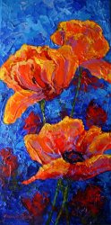 Marion Rose Poppies II