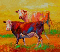 Marion Rose Two Cows