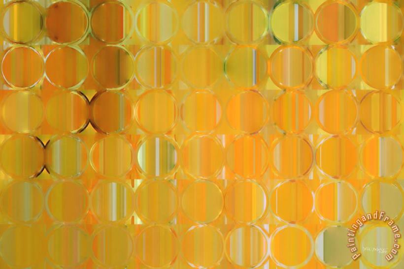 Circles And Squares 19. Big Painting Modern Abstract Fine Art painting - Mark Lawrence Circles And Squares 19. Big Painting Modern Abstract Fine Art Art Print