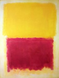 Mark Rothko Beige Yellow And Purple