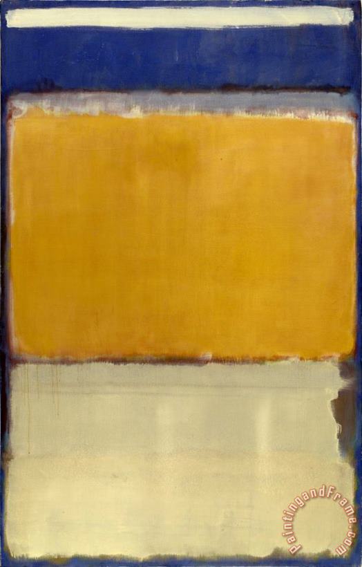 Mark Rothko No. 10. 1950 Art Painting
