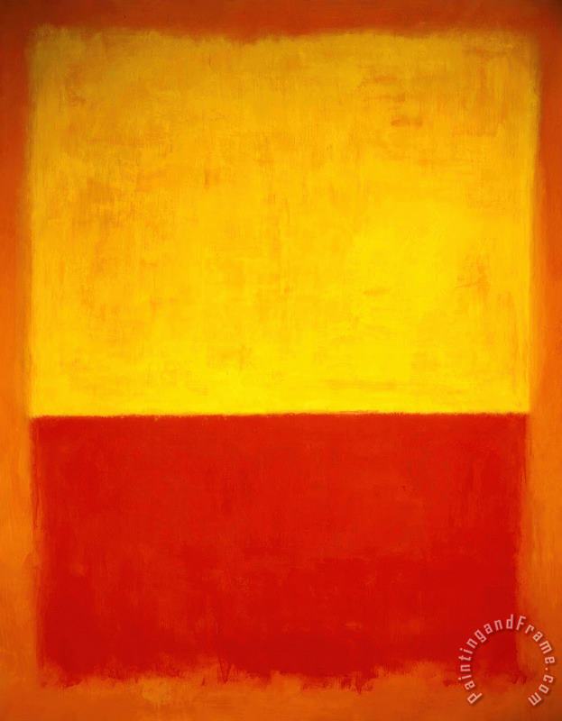 Mark Rothko No 12 1954 Art Painting