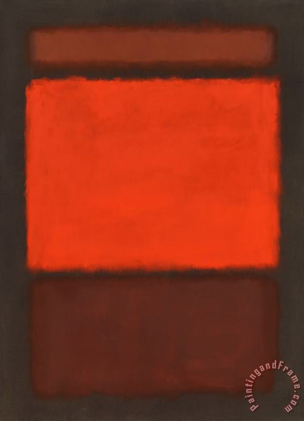 No. 14, 1963 painting - Mark Rothko No. 14, 1963 Art Print No. 14, 1963 painting - Mark Rothko No. 14, 1963 Art Print