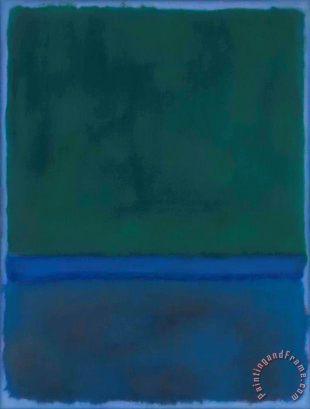 Mark Rothko No. 17, 1957 Art Painting