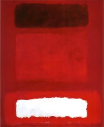 Mark Rothko Red White Brown