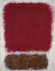 Mark Rothko Untitled (red Over Brown)