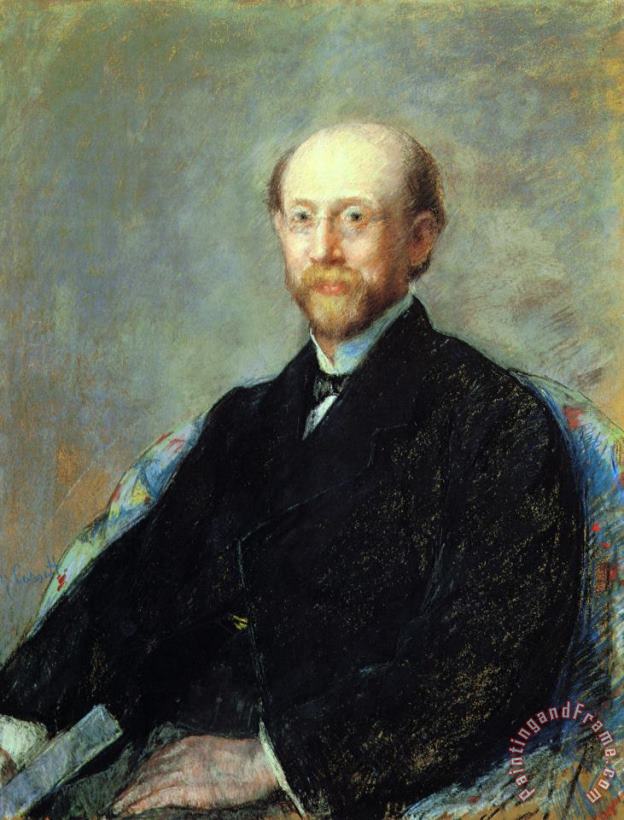 Moise Dreyfus painting - Mary Cassatt Moise Dreyfus Art Print