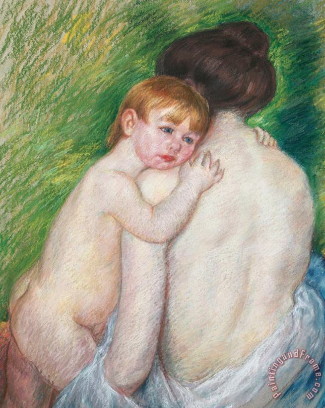 Mary Cassatt Stevenson The Bare Back Art Painting