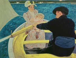 Mary Stevenson Cassatt The Boating Party