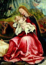 Matthias Grunewald The Virgin And Child, From The Isenheim Altarpiece