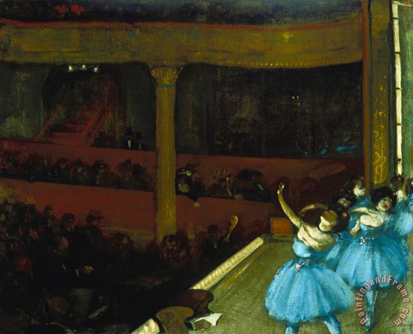 Maurice Sterne Entrance of The Ballet Art Painting