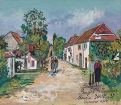 Maurice Utrillo Baigts Dans Les Pyrenees, 1923