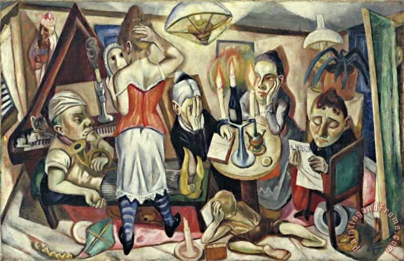 Max Beckmann Family Picture Art Painting