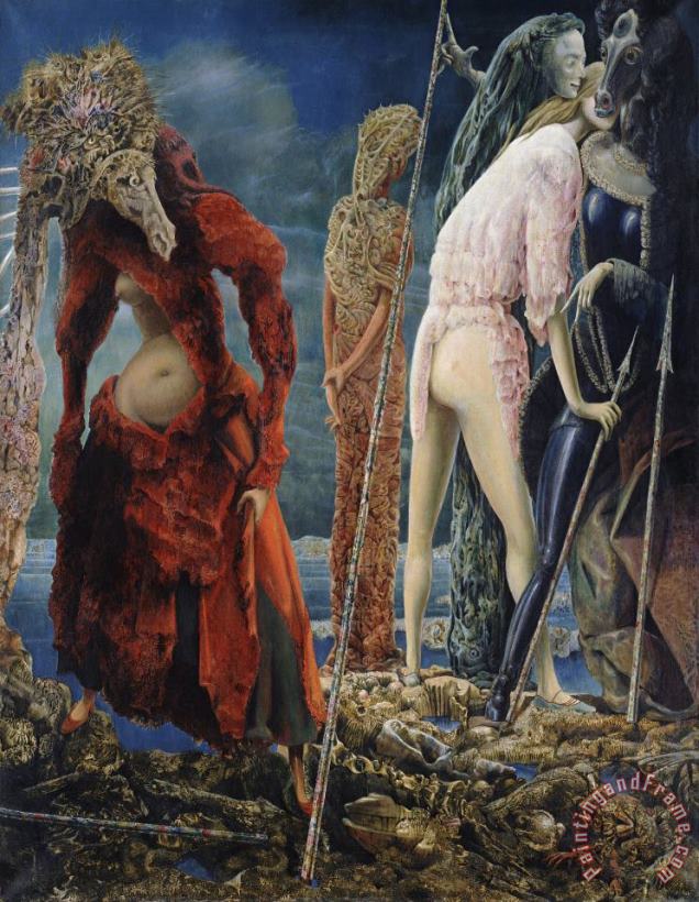 Max Ernst The Antipope Art Print