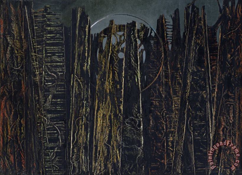 The Forest (la Foret) painting - Max Ernst The Forest (la Foret) Art Print