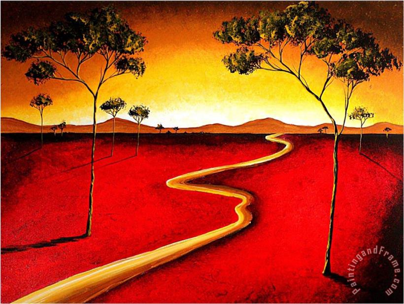 Highway of Dreams painting - Megan Aroon Duncanson Highway of Dreams Art Print