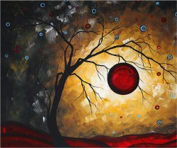 Megan Aroon Duncanson Red Moon