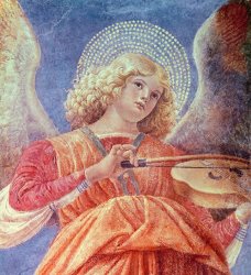 Melozzo da Forli Musical Angel With Violin
