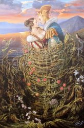 Michael Cheval Basket of Love