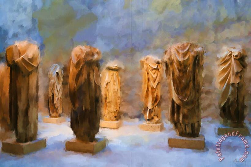 Michael Greenaway The Headless Romans Art Painting