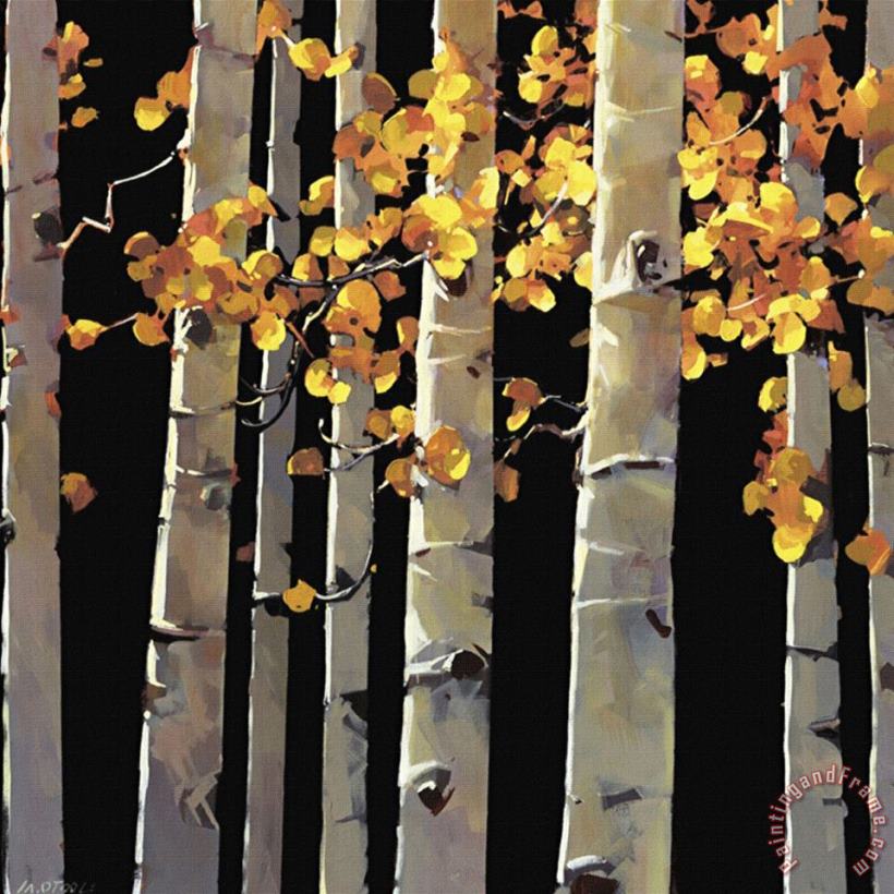Michael O'toole Aspen Grove Art Painting