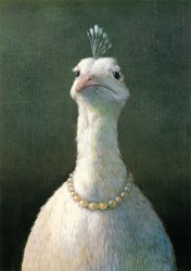 Michael Sowa Fowl with Pearls