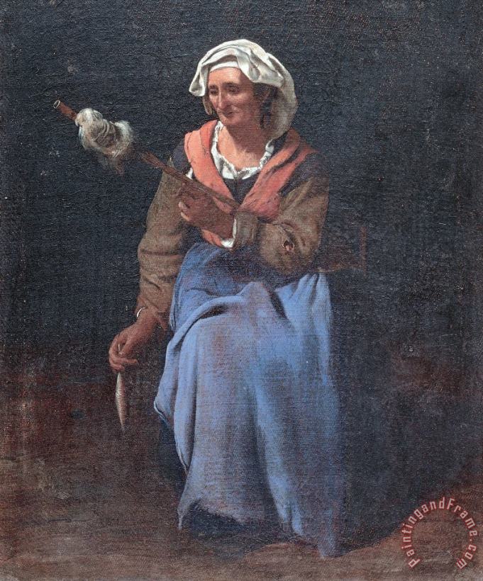 Old Peasant painting - Michael Sweerts Old Peasant Art Print