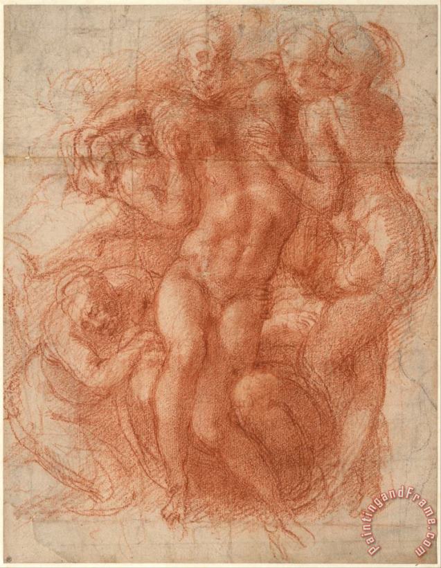 Michelangelo Buonarroti Lamentation Art Painting