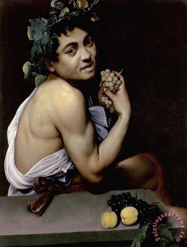 The Sick Bacchus painting - Michelangelo Merisi da Caravaggio The Sick Bacchus Art Print