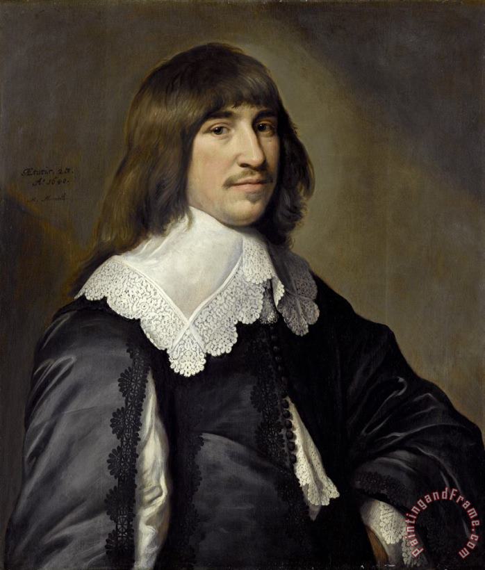 Michiel Jansz. Van Mierevelt Portrait of Henrick Hooft Art Painting